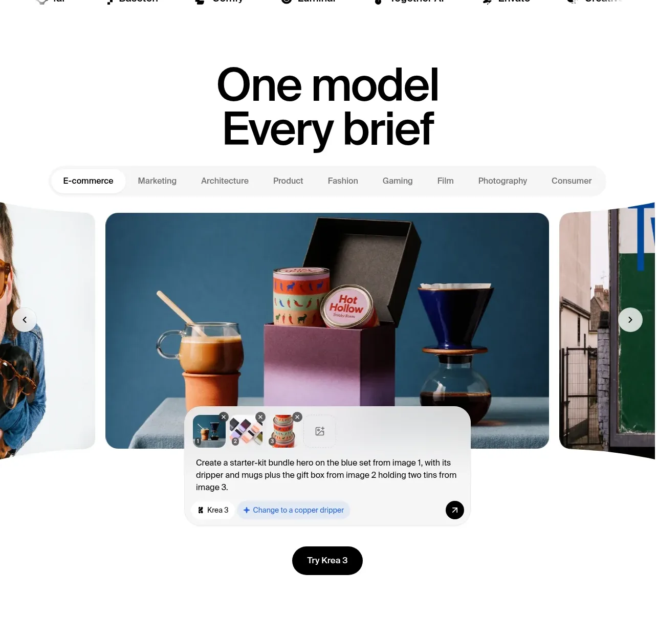Krea 3 gallery component