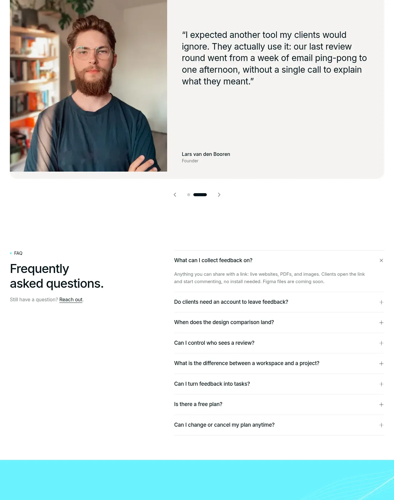 layernote faq component