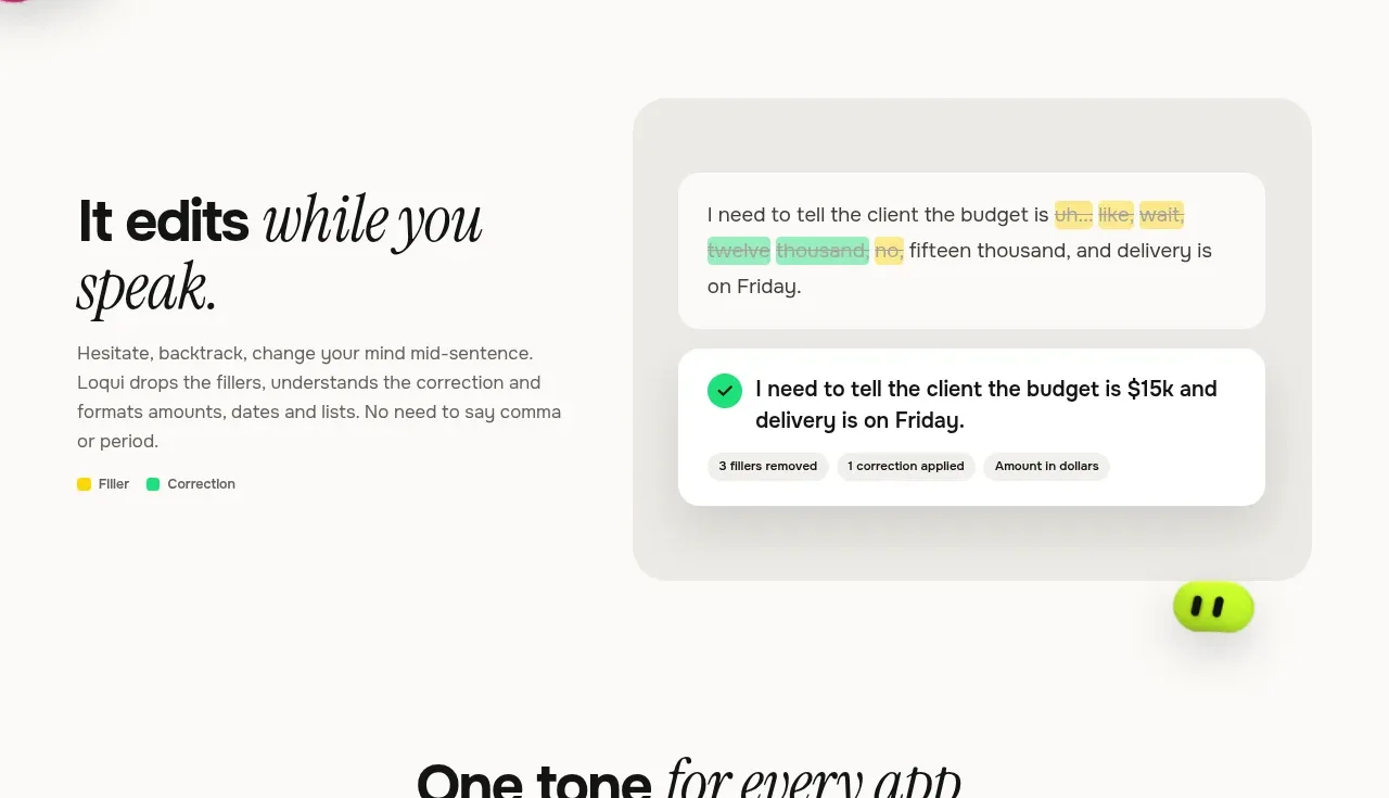 Loqui feature grid component