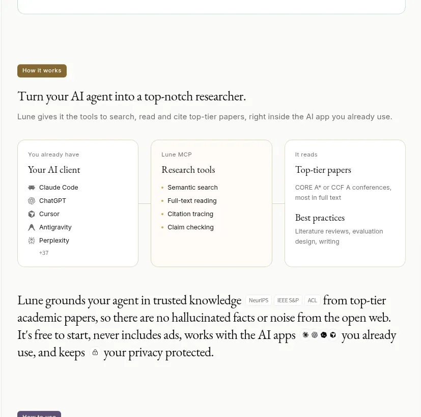 Lune feature grid component