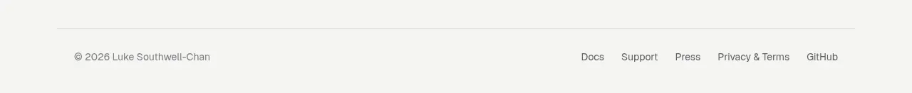 Mailwell footer component
