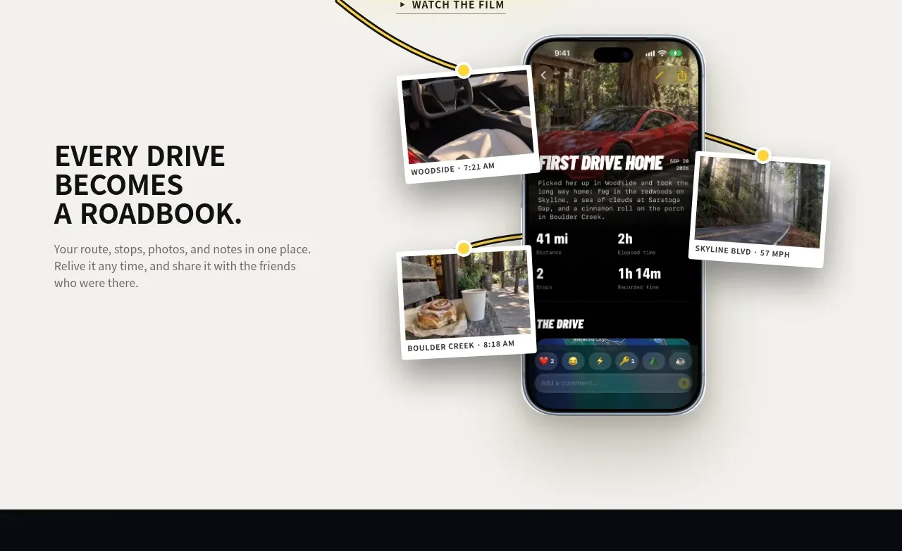 Milepost feature grid component