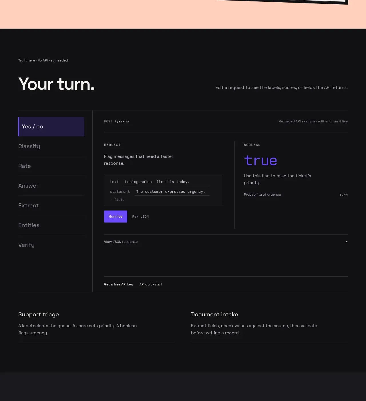 Milliseconds.ai tabs & steps component