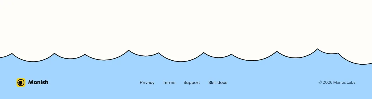 Monish footer component