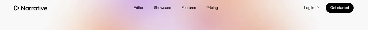 Narrative navigation component