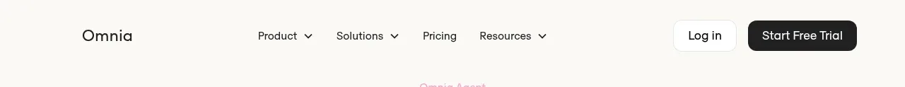 Omnia Agent navigation component