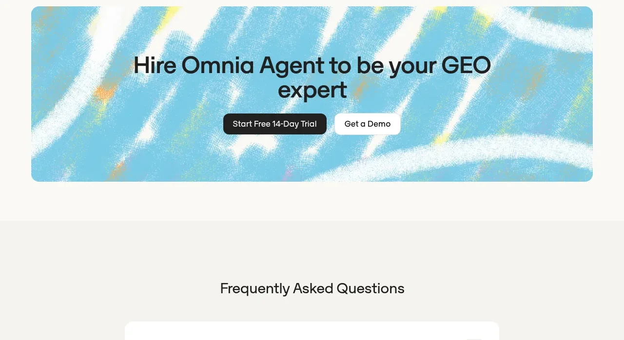 Omnia Agent stats component