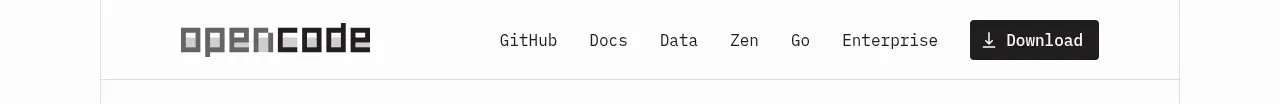 OpenCode 2.0 navigation component