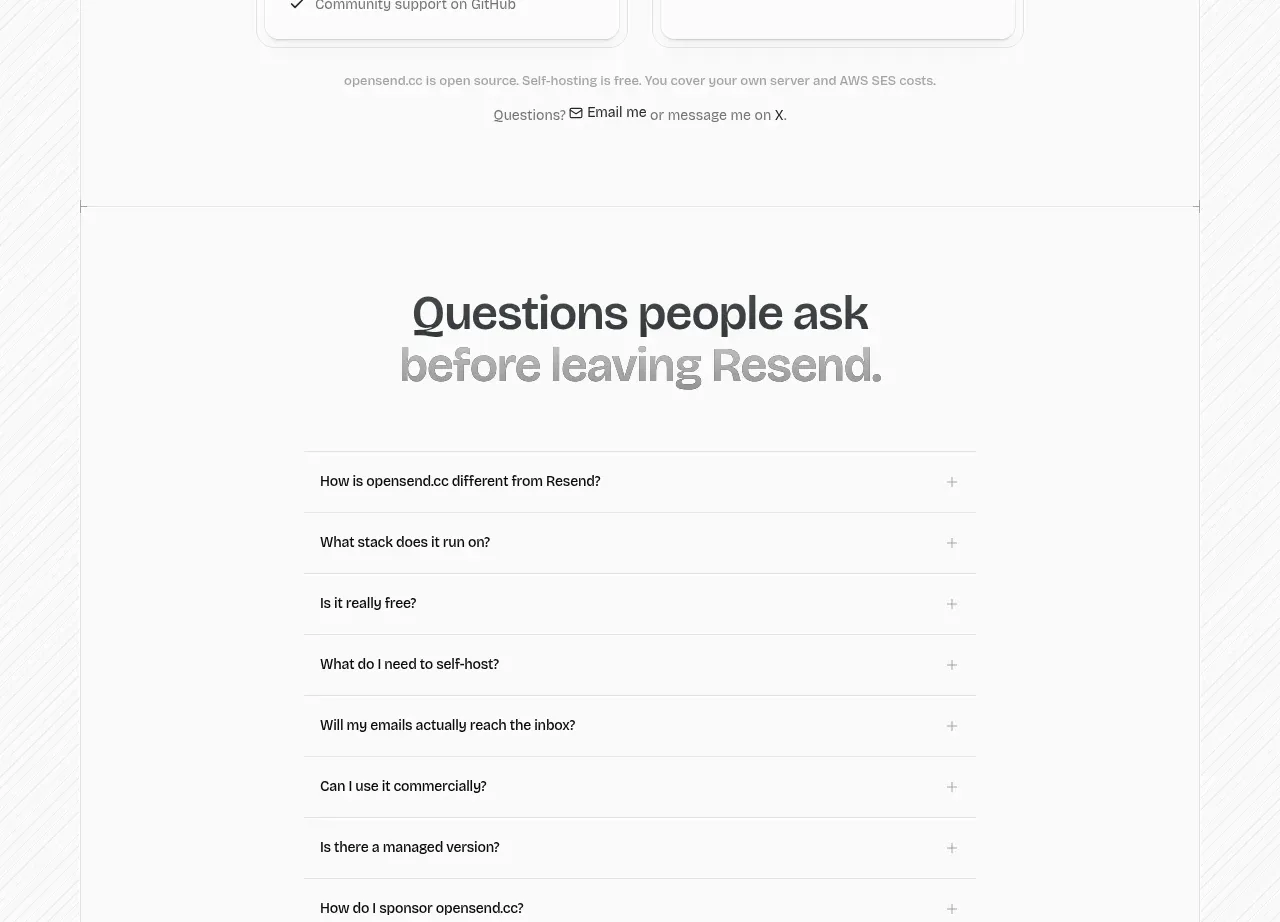 opensend.cc faq component