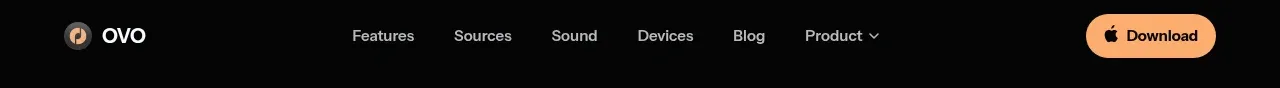 OVO navigation component