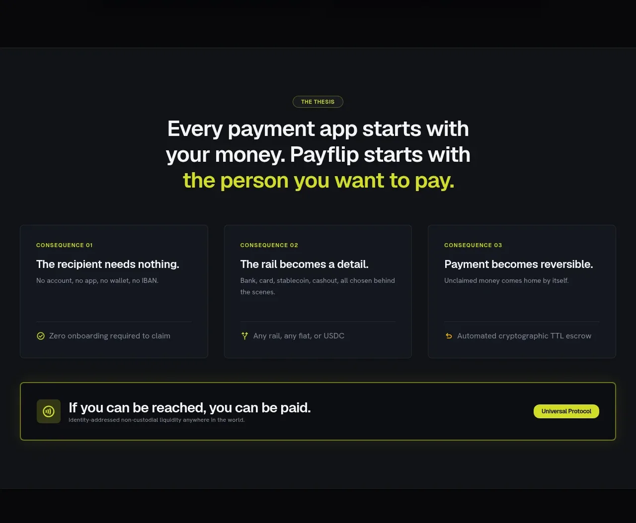 Payflip feature grid component