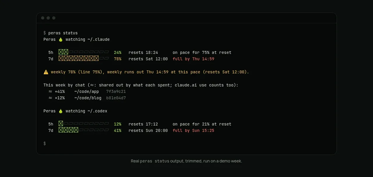 Peras code block component