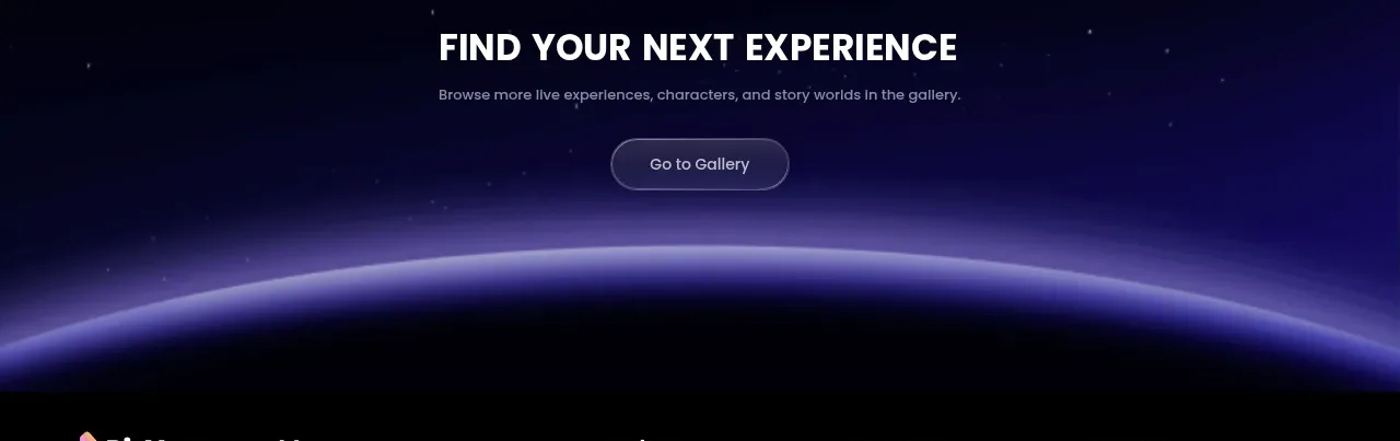 PixVerse R2 call to action component
