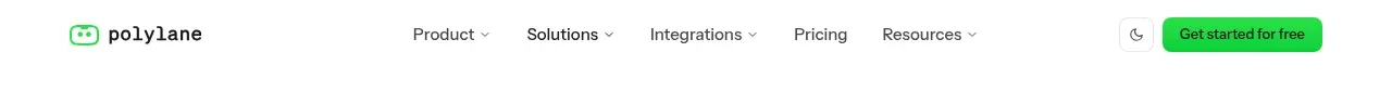 Polylane Impact Analysis navigation component