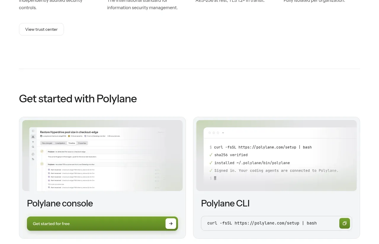Polylane stats component