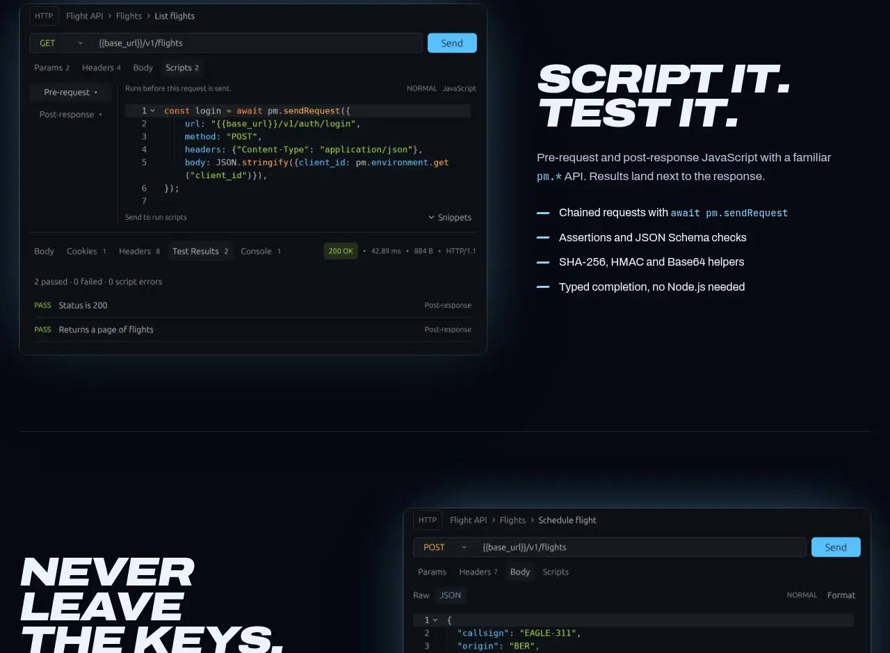 Request Eagle feature grid component