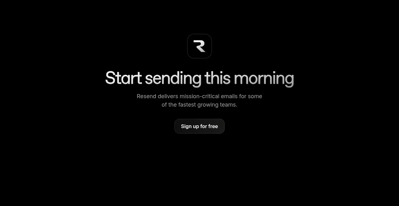 Resend Inboxes call to action component