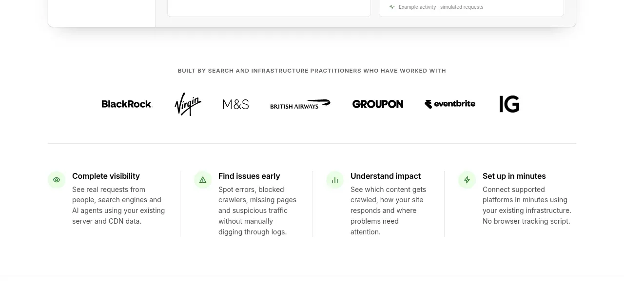 Salience feature grid component