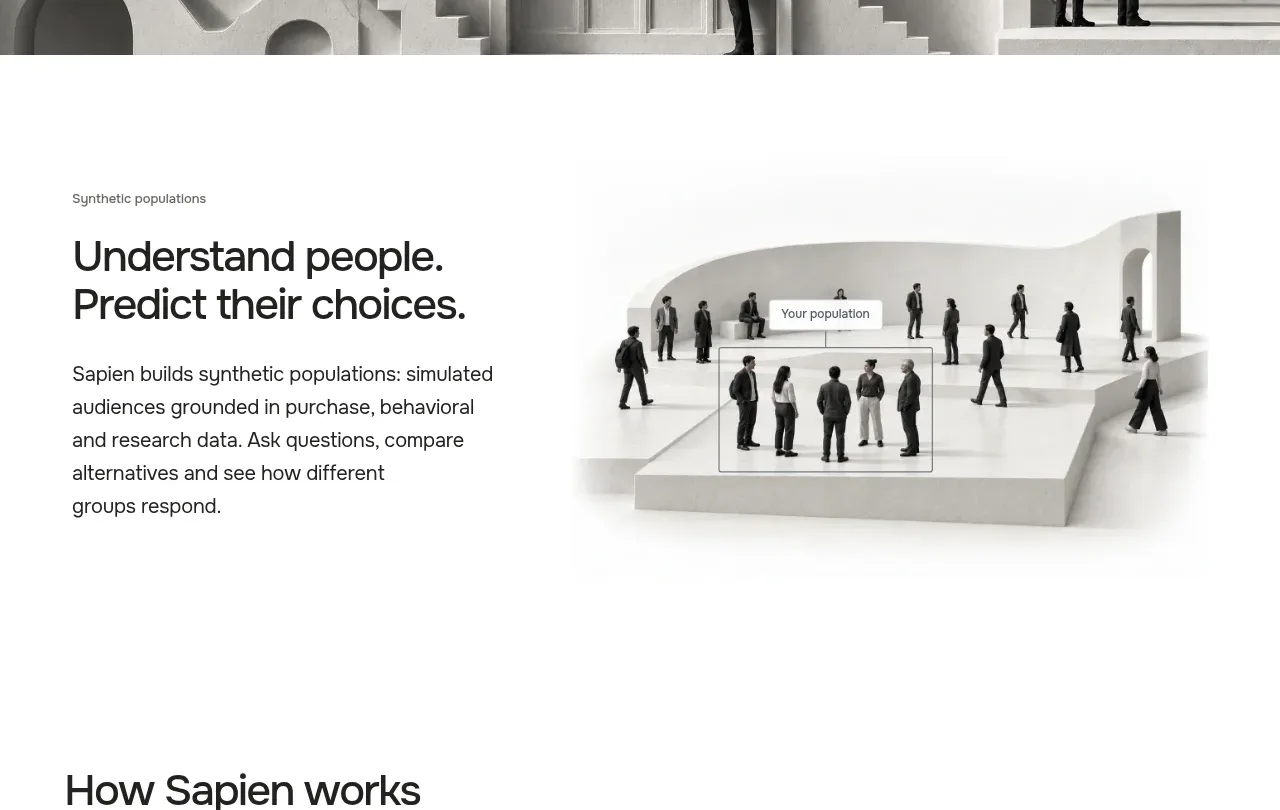 Sapien feature grid component