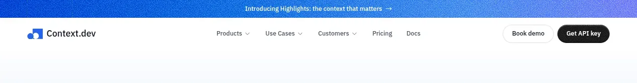 Scrape Anything by Context.dev navigation component