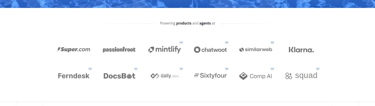 Scrape Anything by Context.dev logo cloud component