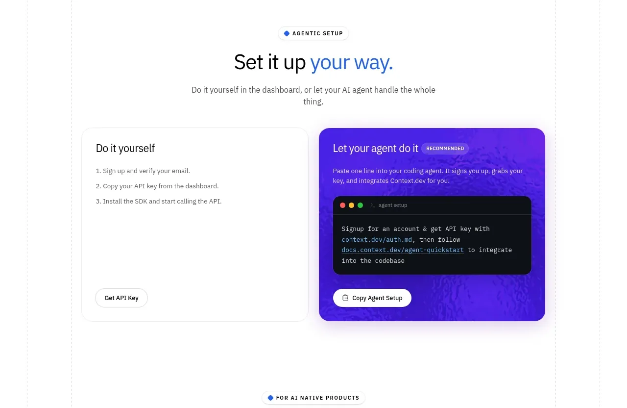 Scrape Anything by Context.dev tabs & steps component