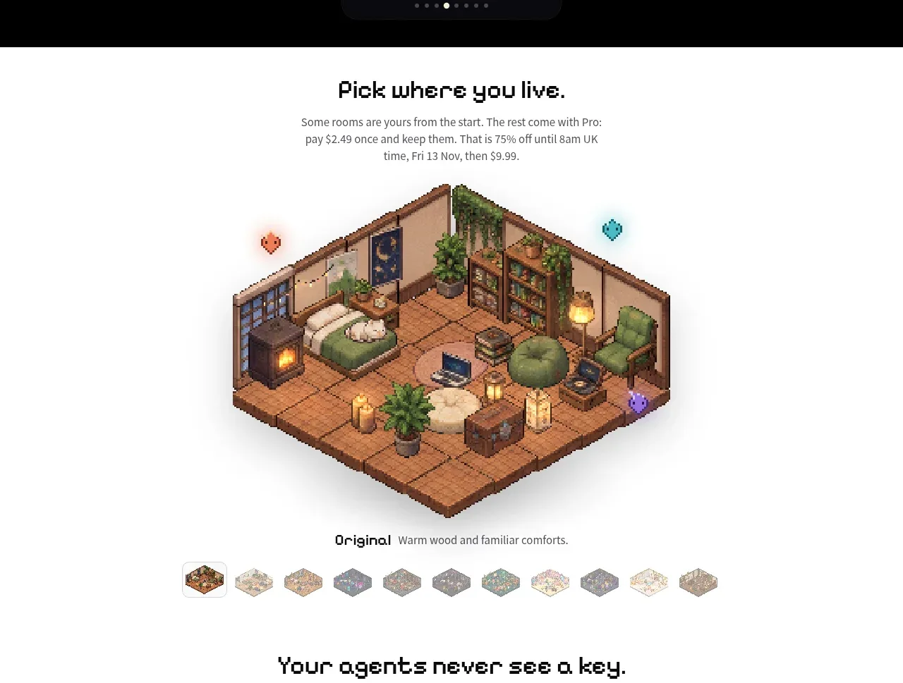 Shrine gallery component