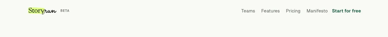 thestory.run navigation component