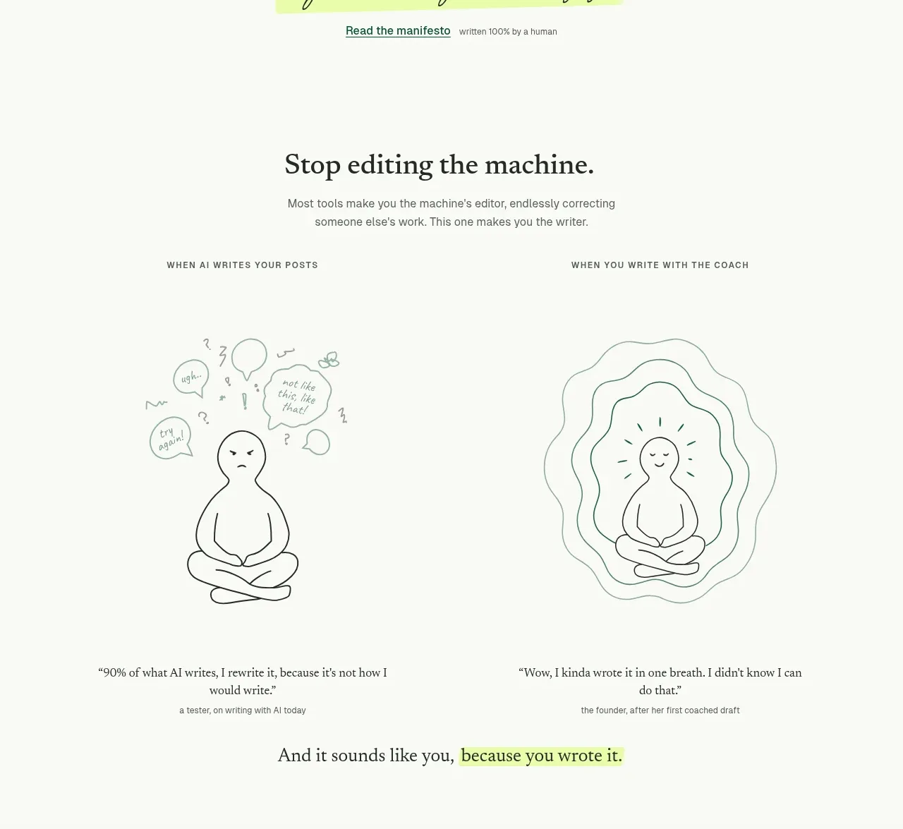 thestory.run feature grid component