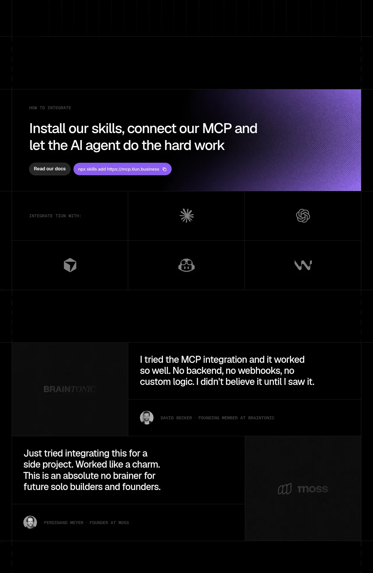 tiun. feature grid component
