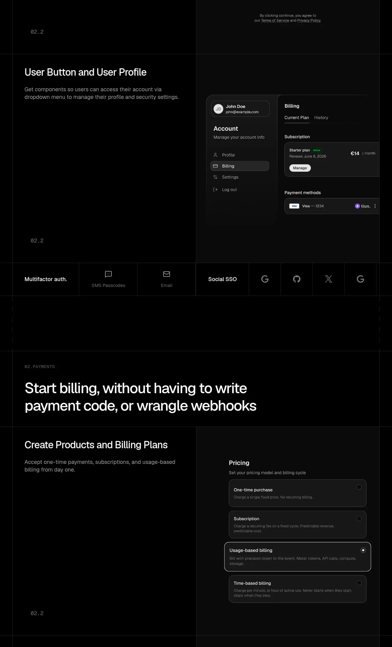tiun. feature grid component
