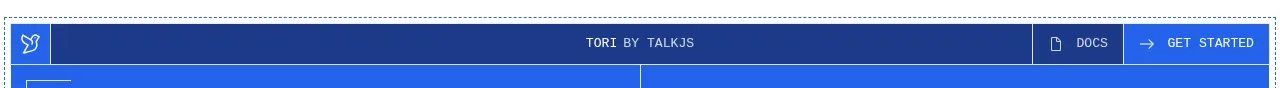 Tori navigation component