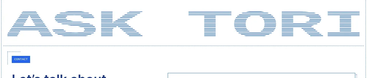 Tori call to action component