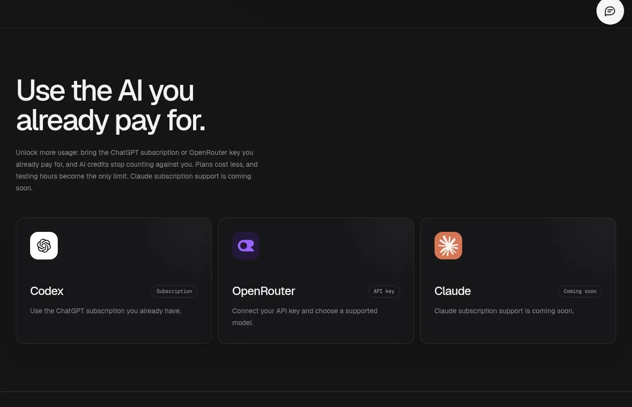 TryCase feature grid component