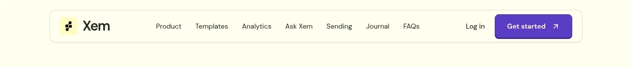 Xem navigation component