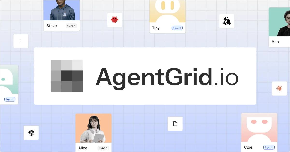 AgentGrid.io · OG images · Minimal · Illustrated · Corporate screenshot