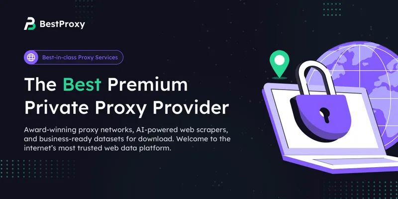 bestproxy.com · OG images · Dark · Illustrated screenshot