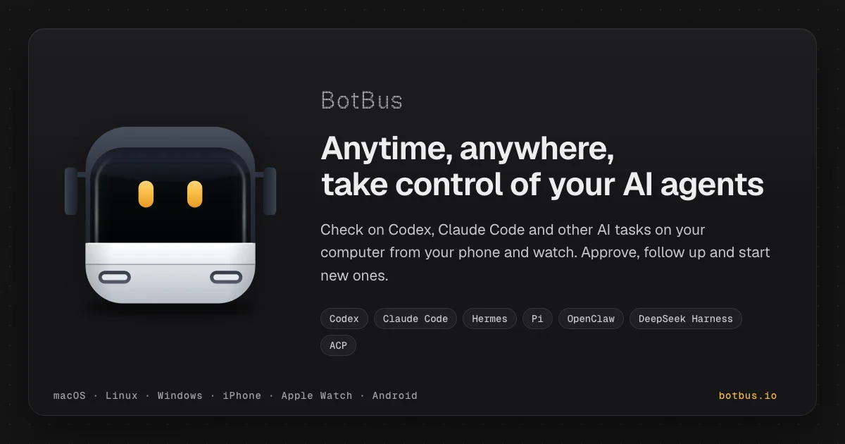 BotBus · OG images · Dark · Minimal · Playful screenshot