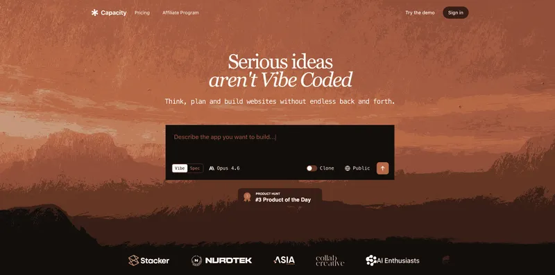 capacity.so · OG images · Gradient · Dark screenshot