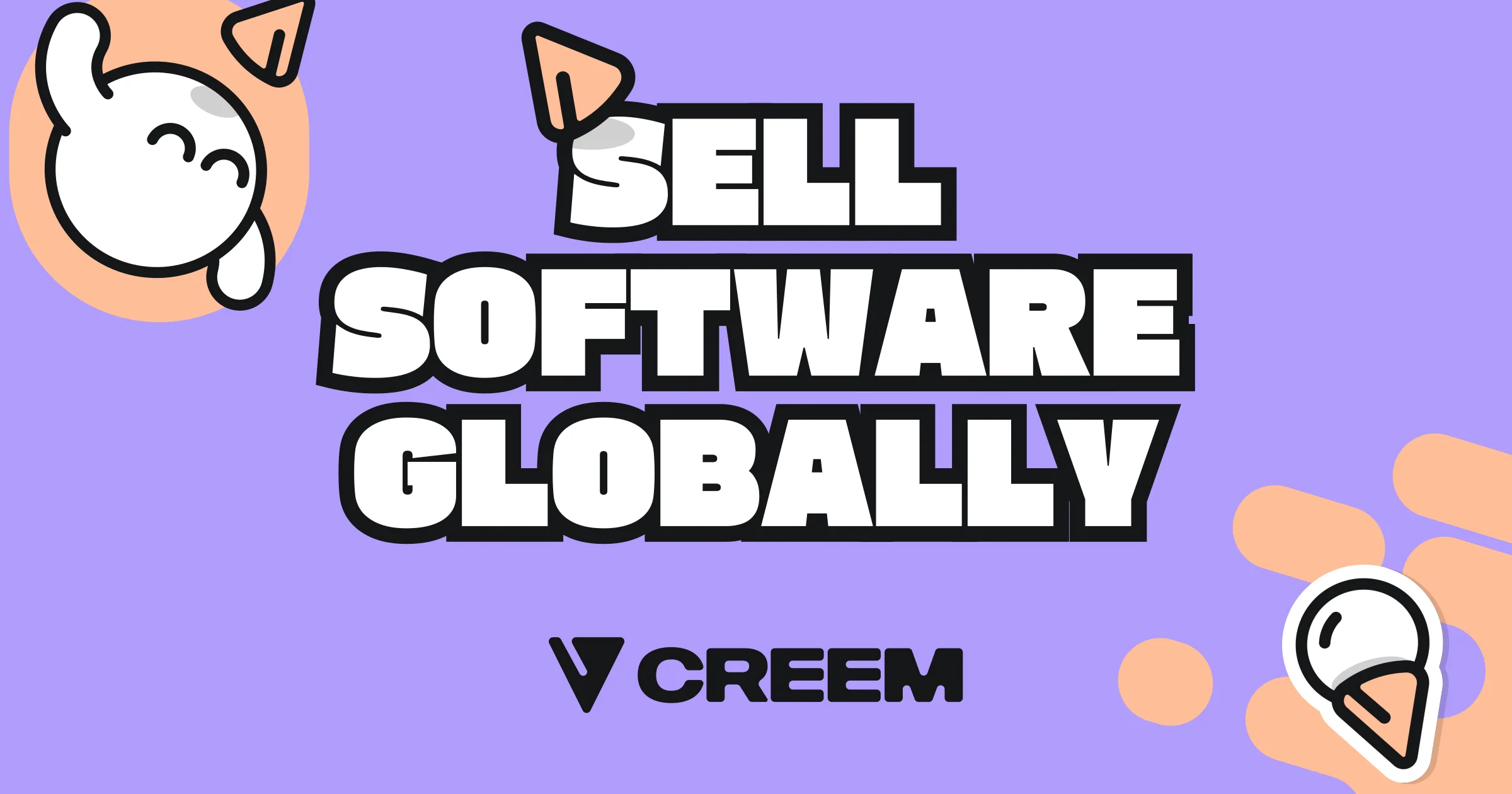 CREEM 2.0 · OG images · Playful · Illustrated screenshot