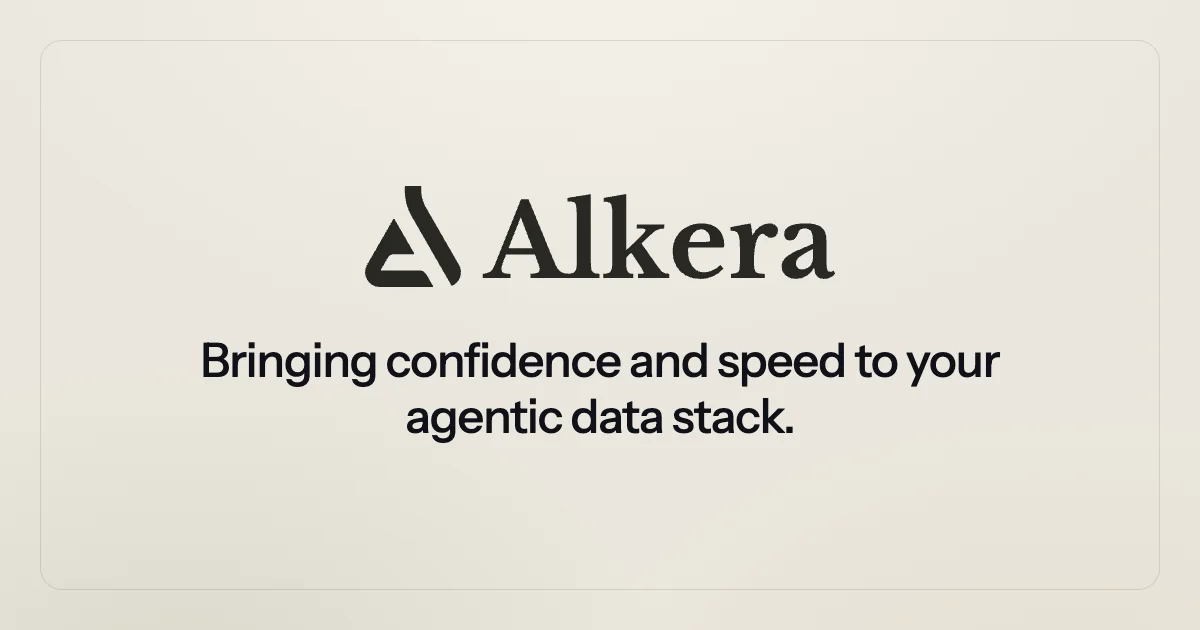 Databench by Alkera · OG images · Minimal · Editorial screenshot