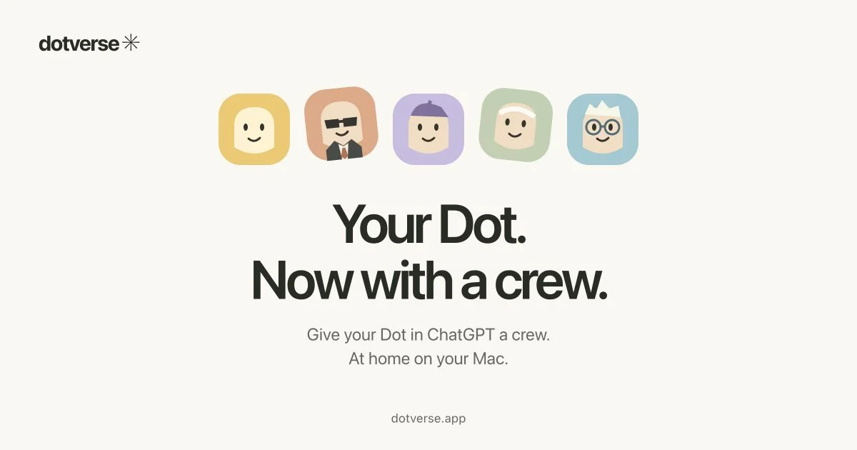 Dotverse · OG images · Minimal · Playful · Illustrated screenshot