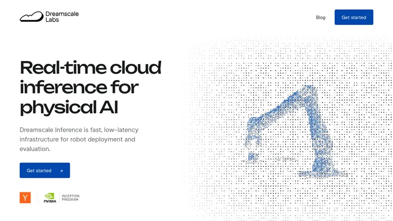 Dreamscale Labs · Landing page · Minimal · Editorial screenshot
