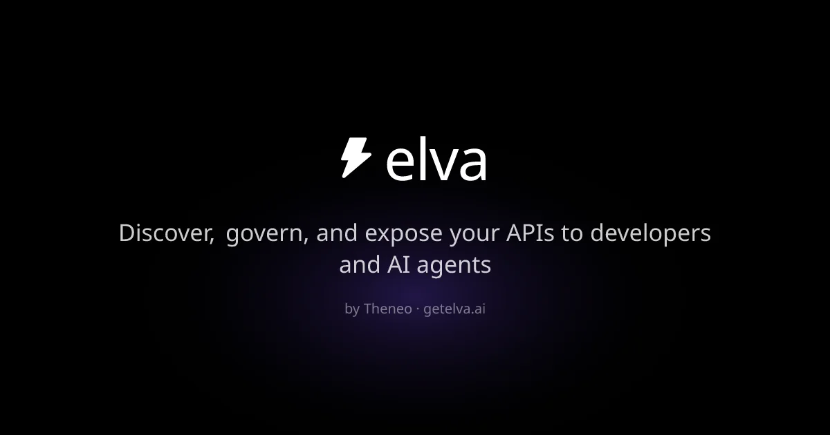 Elva · OG images · Dark · Minimal screenshot