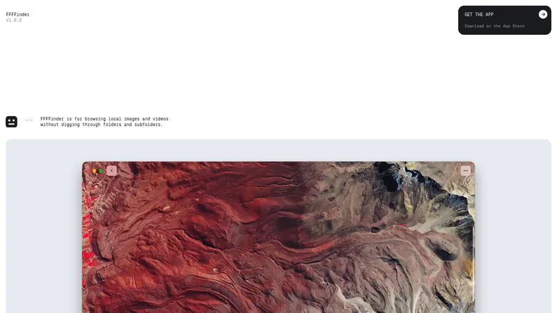FFFFinder · Landing page · Minimal · Editorial · Dense screenshot