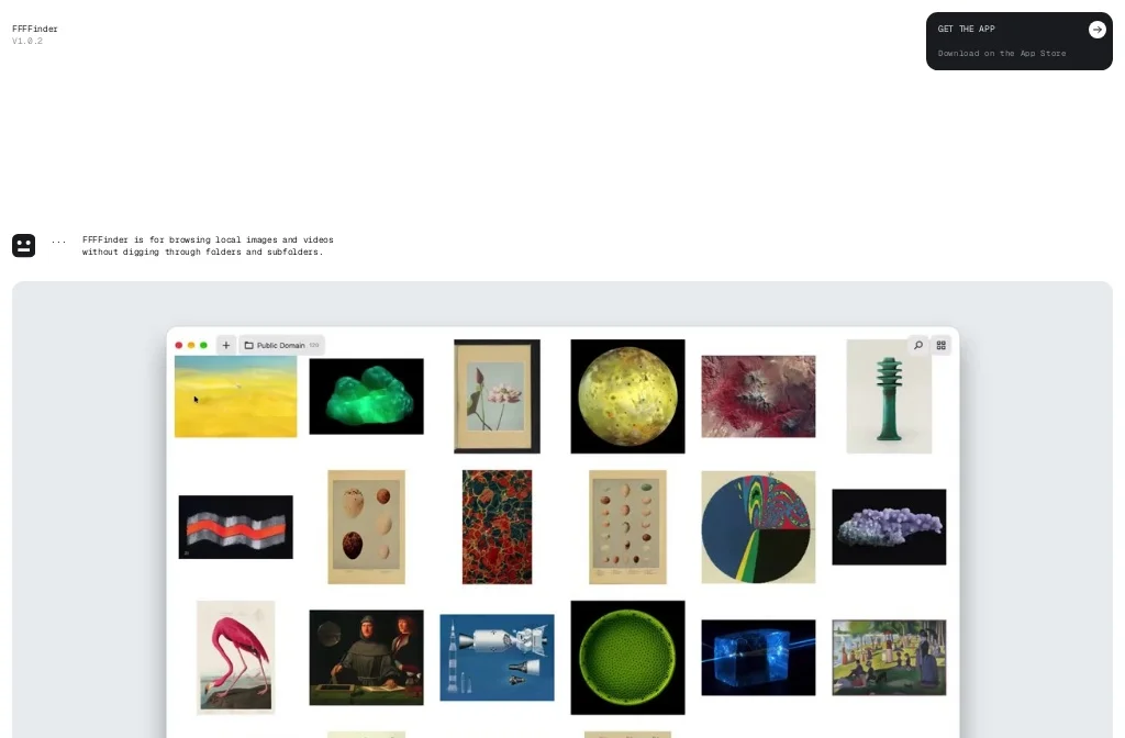 FFFFinder · OG images · Minimal · Editorial screenshot