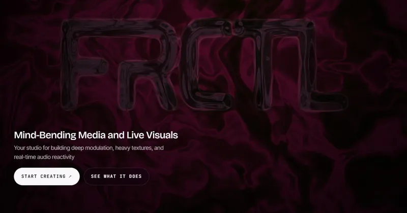 FRCTL · OG images · Dark · Gradient screenshot