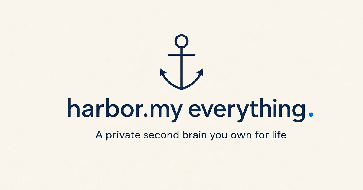 Harbor · OG images · Minimal · Editorial · Retro screenshot