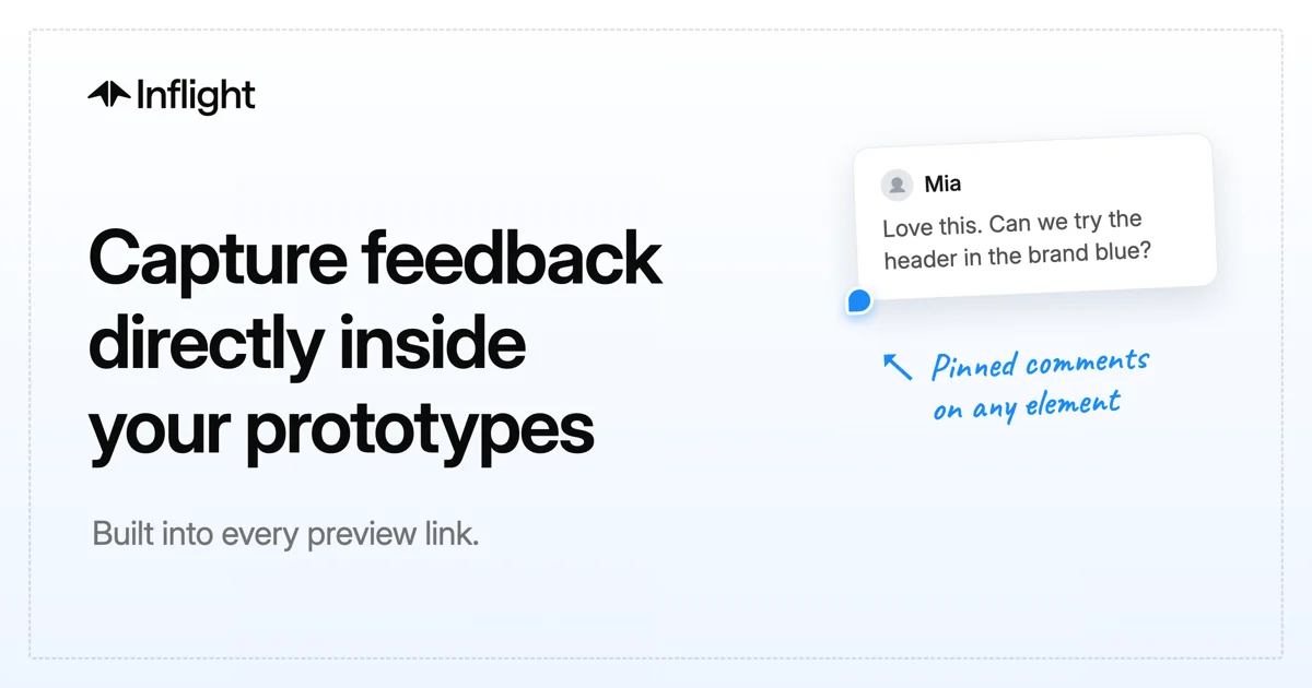 Inflight · OG images · Minimal · Playful screenshot