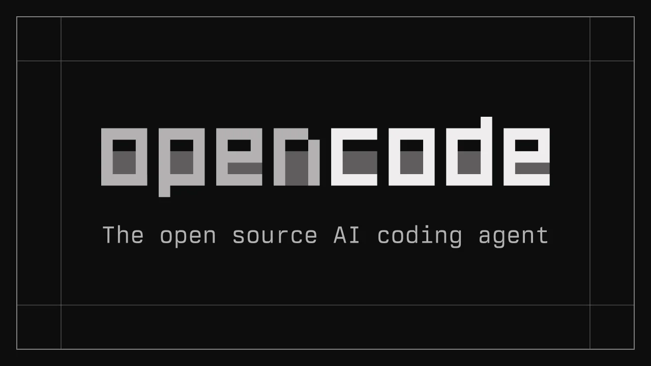 OpenCode 2.0 · OG images · Monochrome · Brutalist · Minimal screenshot